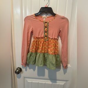 Girls size 8, Matilda, Jane top